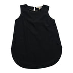 Blusa Michael Kors De Mujer Talla 6 Color Negro Sin Mangas