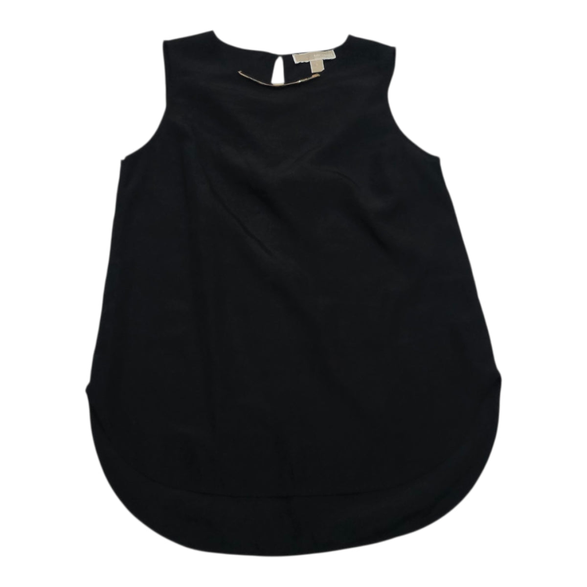 Blusa Michael Kors De Mujer Talla 6 Color Negro Sin Mangas