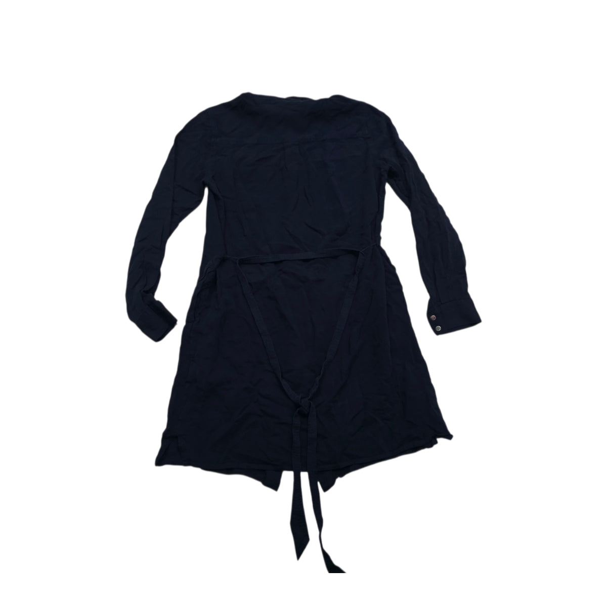 Vestido Camisero Tommy Hilfiger Mujer Talla 6 Azul Marino