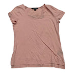Playera Ralph Lauren Talla Chica Manga Corta Rosa Claro
