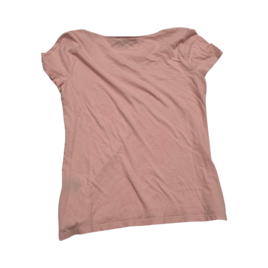 Playera Ralph Lauren Talla Chica Manga Corta Rosa Claro