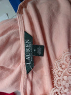 Playera Ralph Lauren Talla Chica Manga Corta Rosa Claro