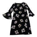 Vestido Tommy Hilfiger Mujer 6 Azul Flores Manga Amplia
