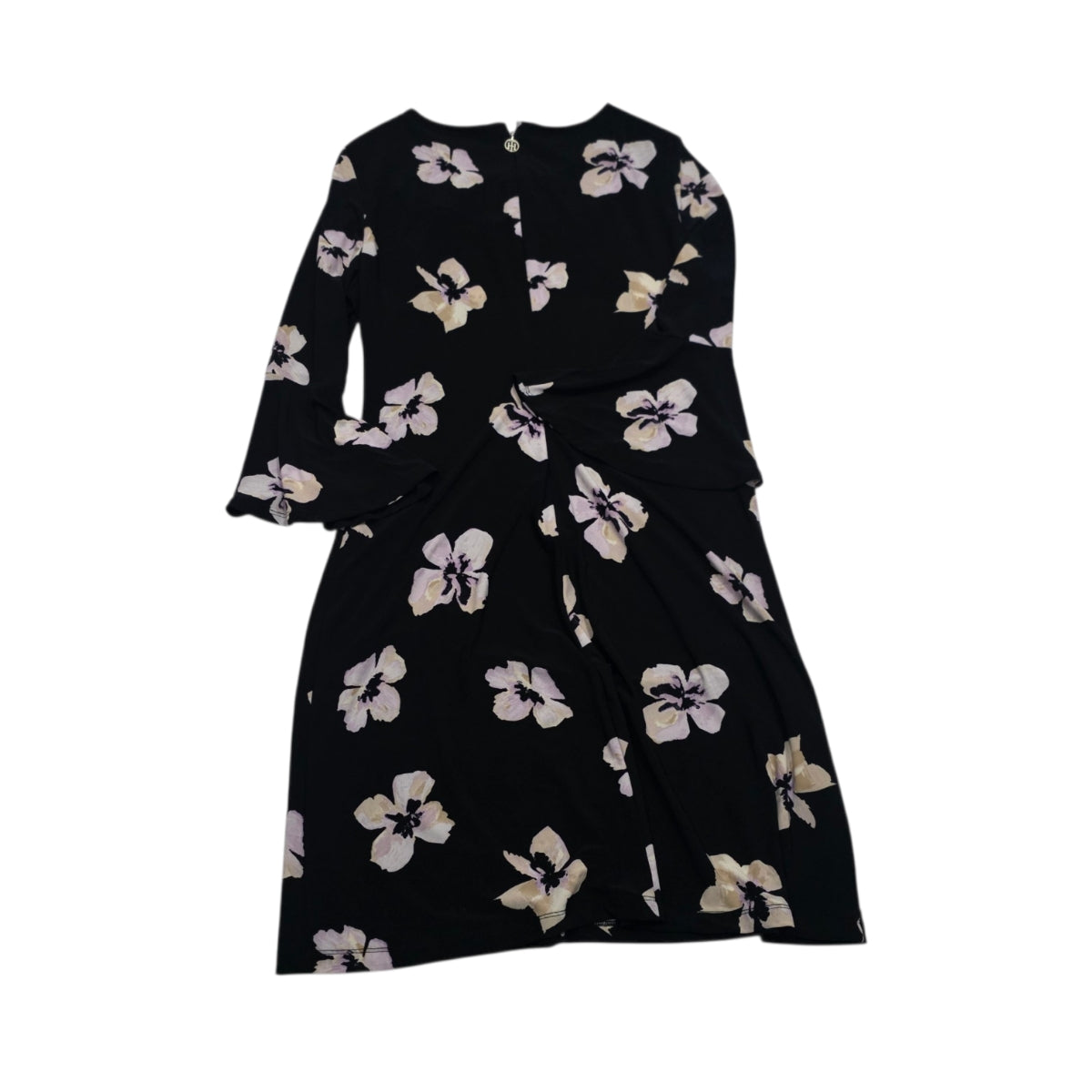Vestido Tommy Hilfiger Mujer 6 Azul Flores Manga Amplia