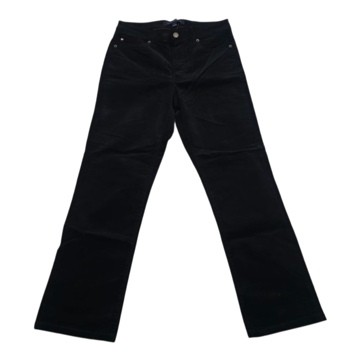 Pantalon Tommy Hilfiger De Pana Color Negro Talla 4