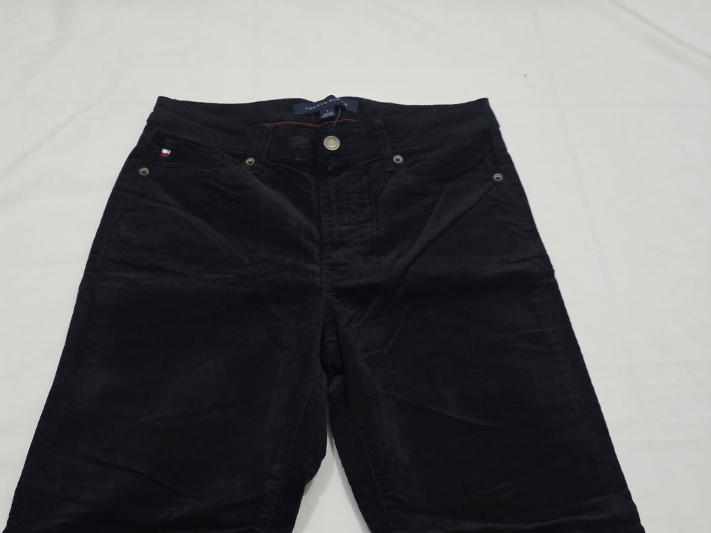 Pantalon Tommy Hilfiger De Pana Color Negro Talla 4