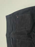 Pantalon Tommy Hilfiger De Pana Color Negro Talla 4