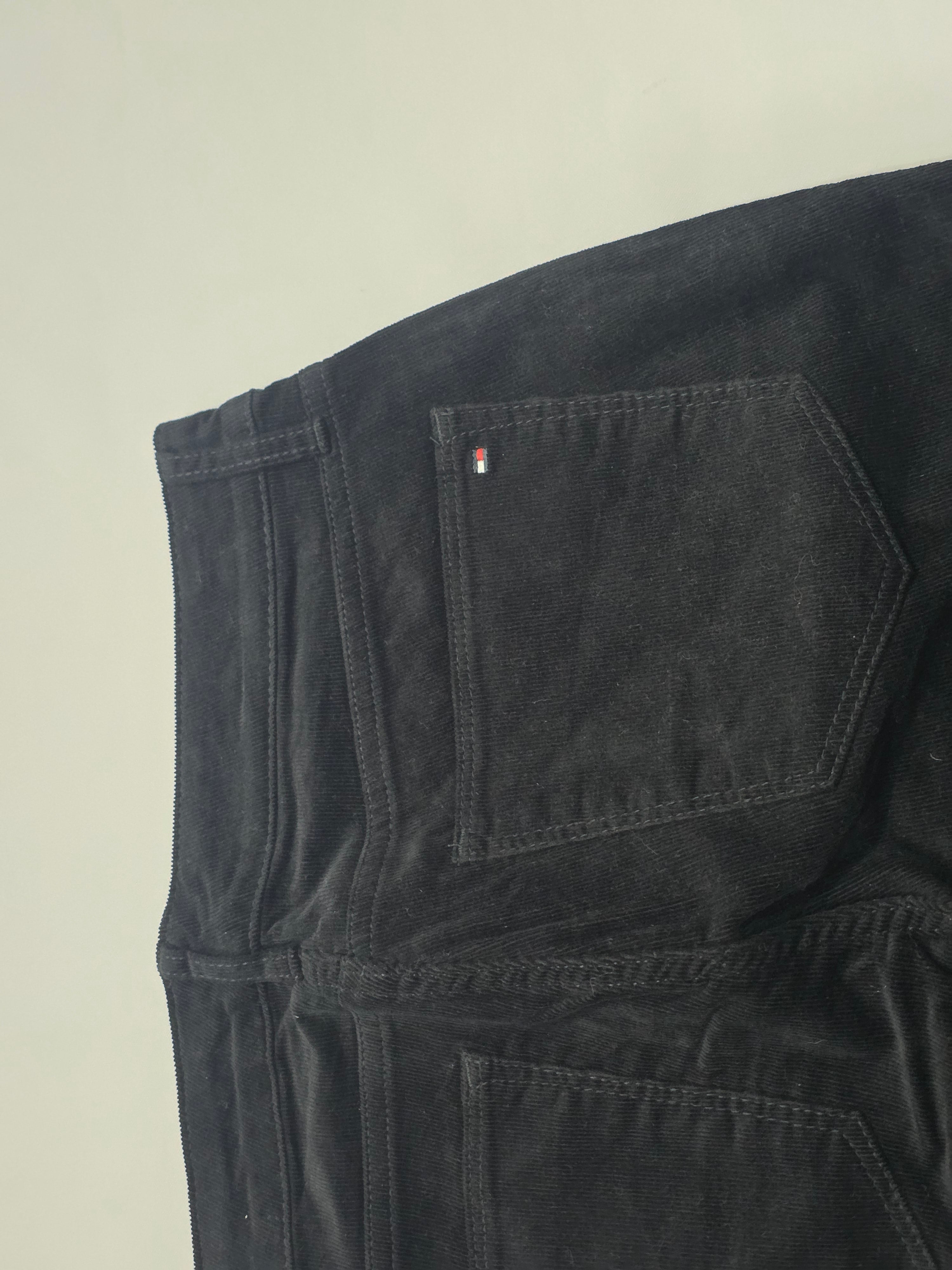 Pantalon Tommy Hilfiger De Pana Color Negro Talla 4