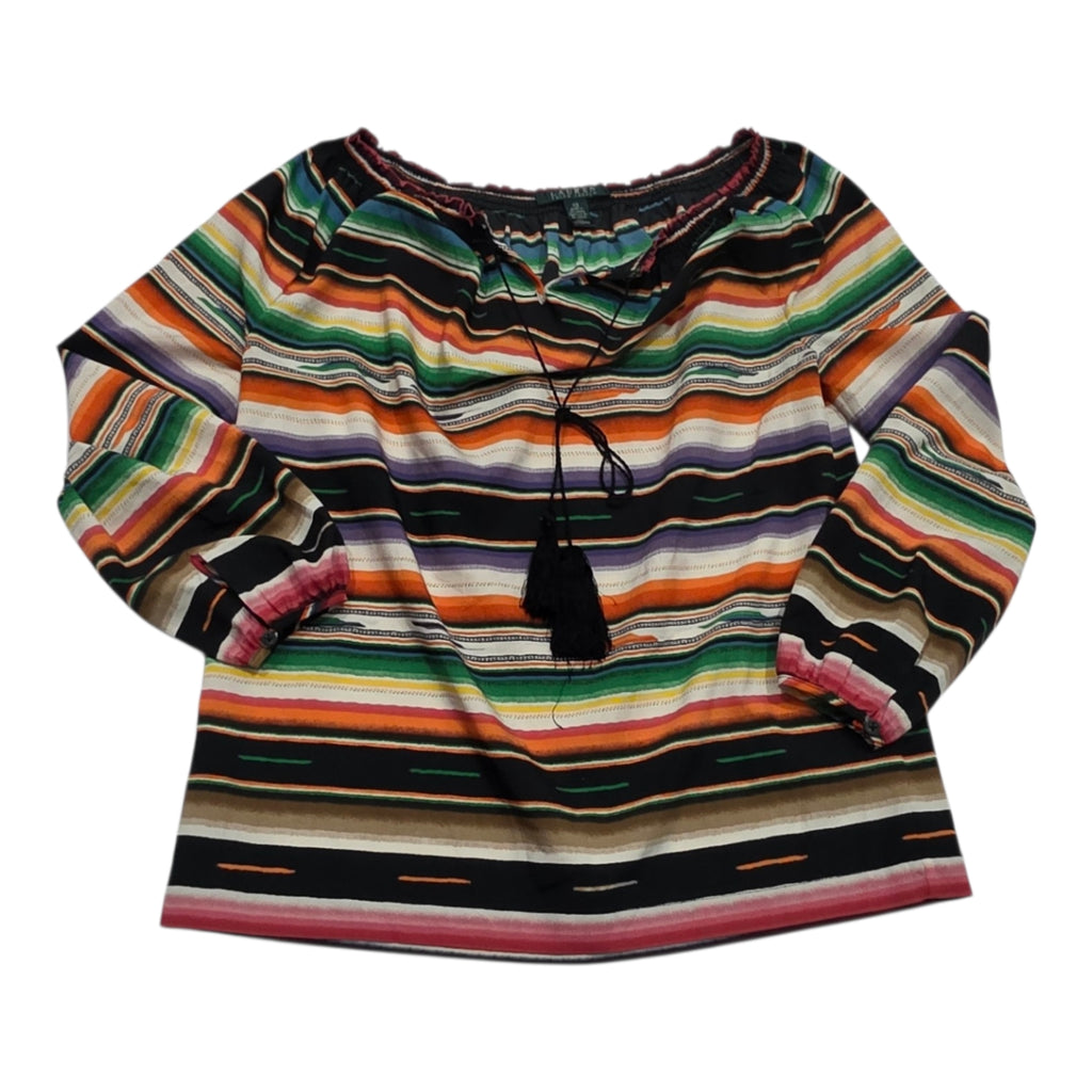 Blusa Campesina Multicolor Ralph Lauren Extra Chica