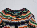 Blusa Campesina Multicolor Ralph Lauren Extra Chica