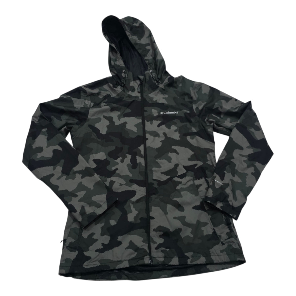 Chamarra Rompevientos Columbia Mujer Extra Chica Camuflaje