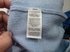 Poncho Vineyard Vines De Mujer Talla Xs/s Azul Claro De Lana