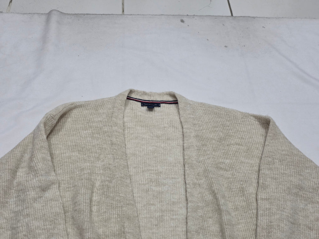 Cardigan Tommy Hilfiger Mujer Color Cafe Claro Extra Chica