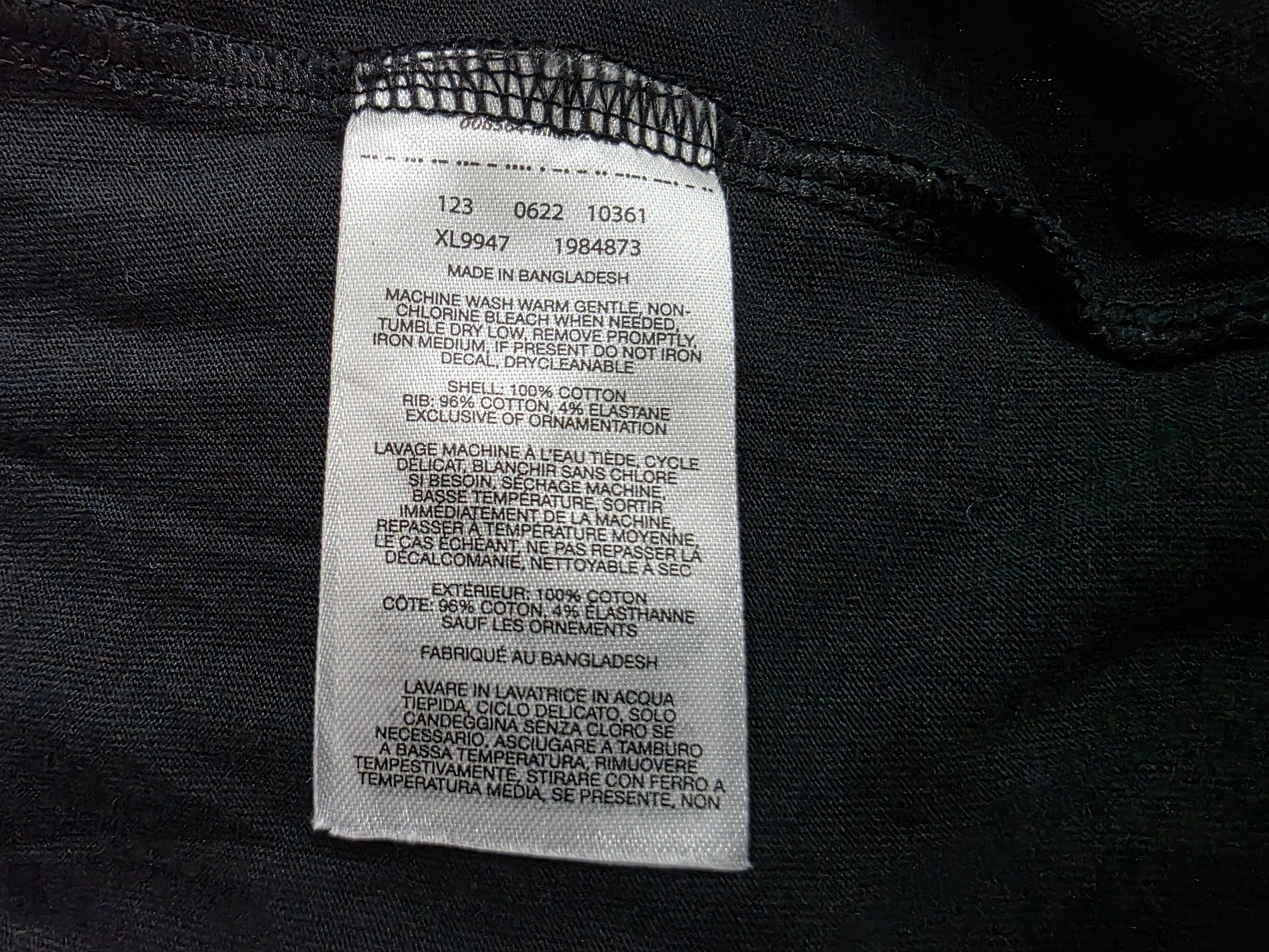 Playera Corta Columbia De Mujer Extra Chica Negra
