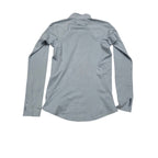 Playera Cierre Columbia Omniheat Extrachica Gris Mujer