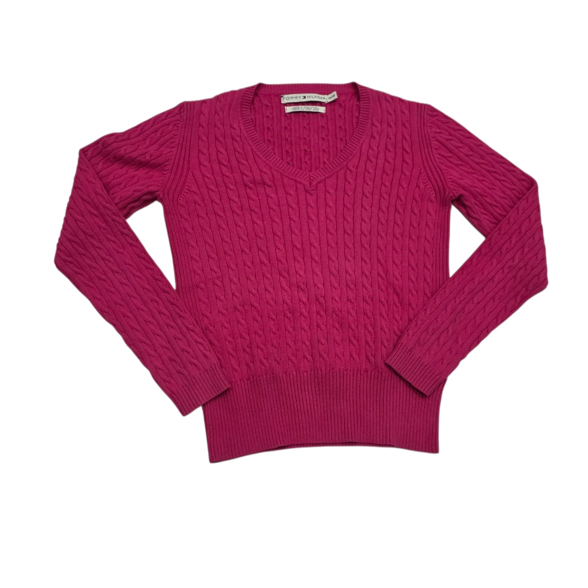 Sueter Tommy Hilfiger Extra Chico De Mujer Color Bugambilia