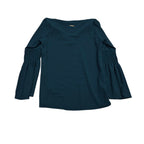 Blusa Michael Kors Mujer Chica Azul Petróleo Manga Amplia