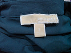 Blusa Michael Kors Mujer Chica Azul Petróleo Manga Amplia