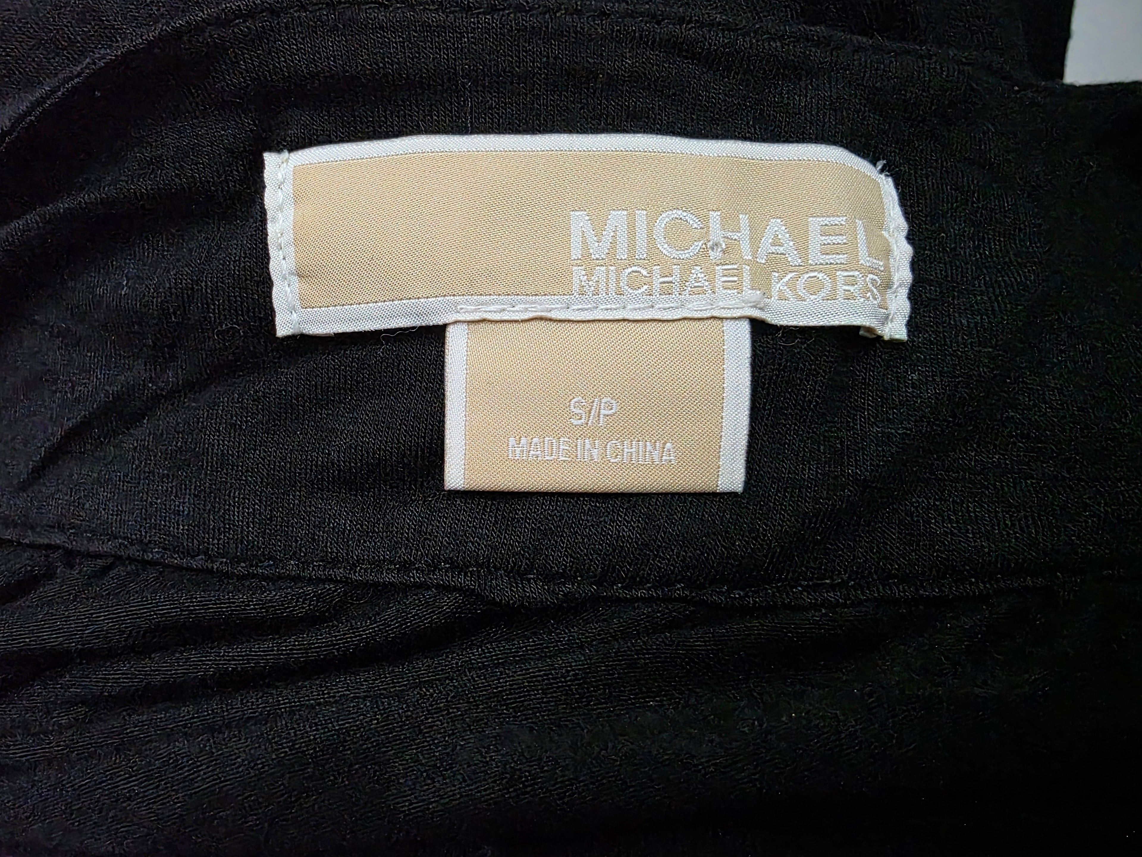 Vestido Suelto Michael Kors De Mujer Talla Chica Color Negro