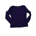 Playera Ralph Lauren De Rayon Talla Chica Morada Manga Larga