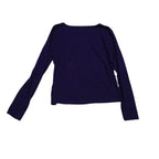 Playera Ralph Lauren De Rayon Talla Chica Morada Manga Larga