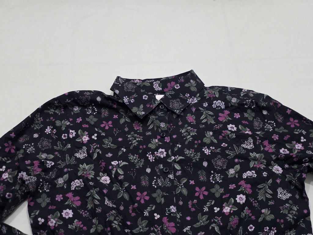 Camisa Brooks Brothers De Mujer Talla 6 Floreada