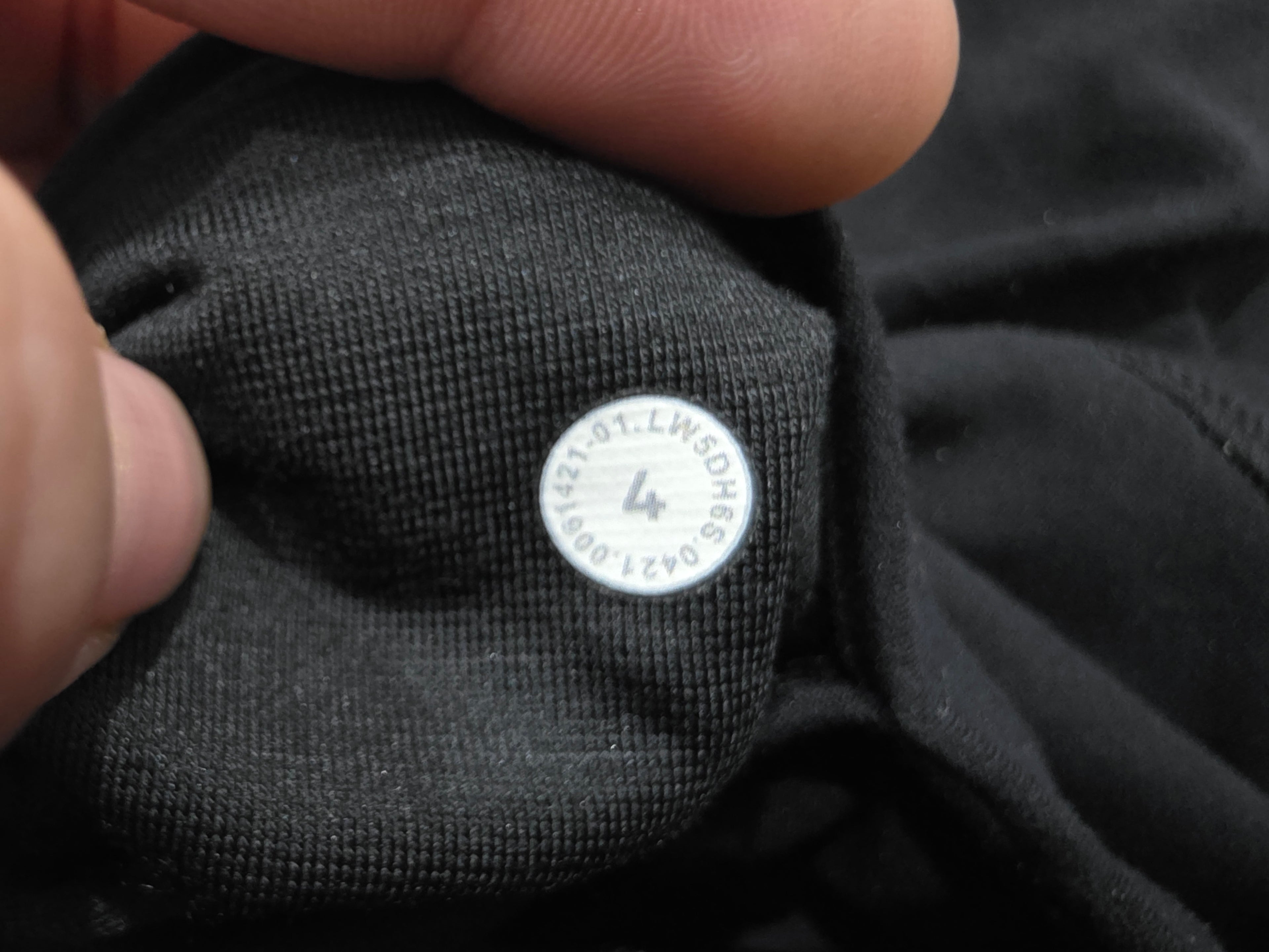 Jogger Lululemon De Mujer Talla 4 Color Negro