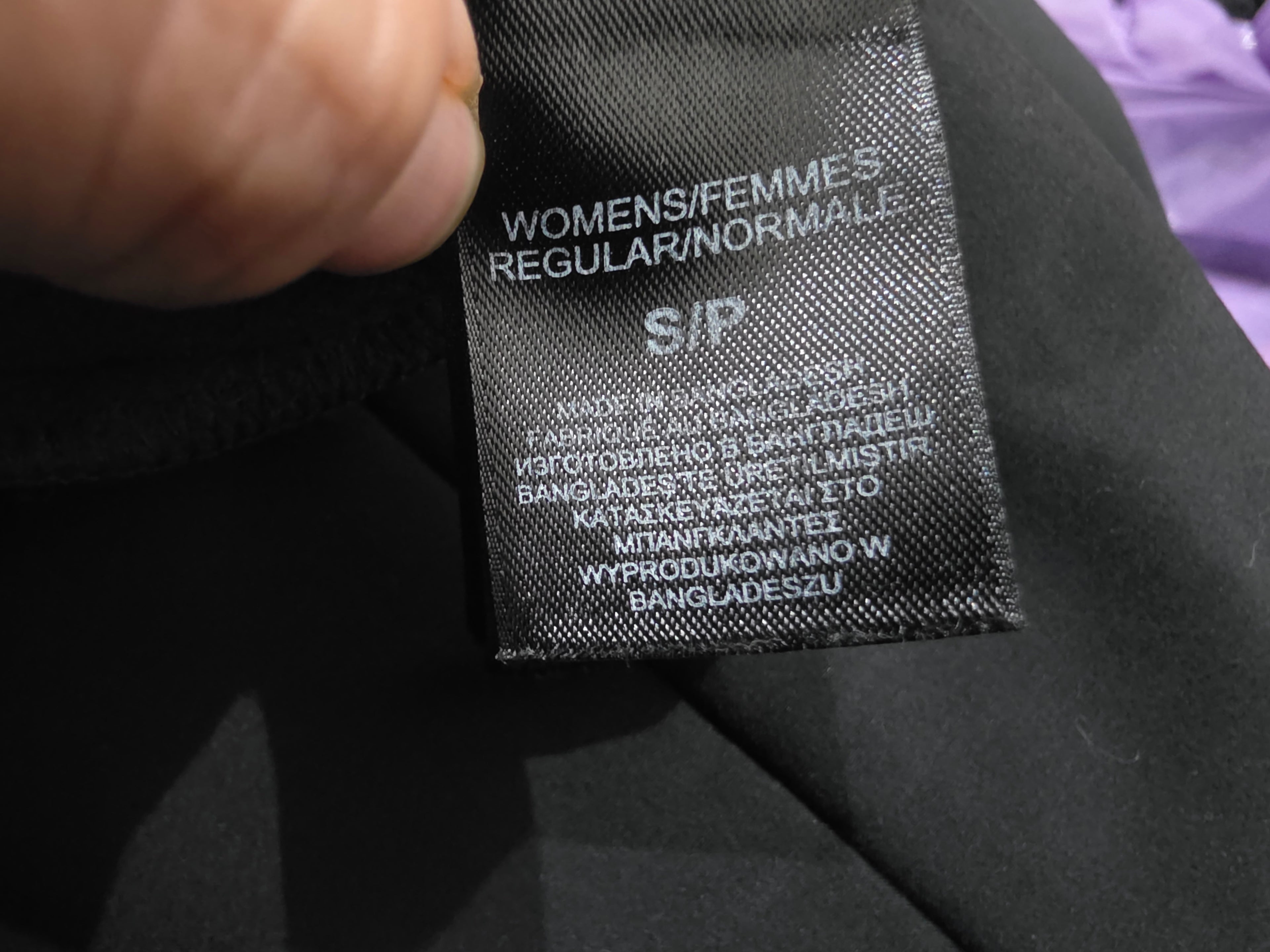 Pantalon Invernal The North Face Chica Regular Color Negro