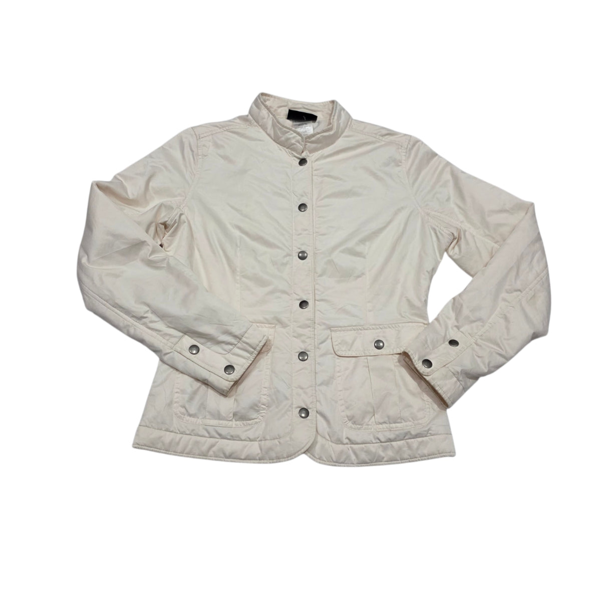 Chamarra Patagonia De Mujer Talla Chica Color Crema