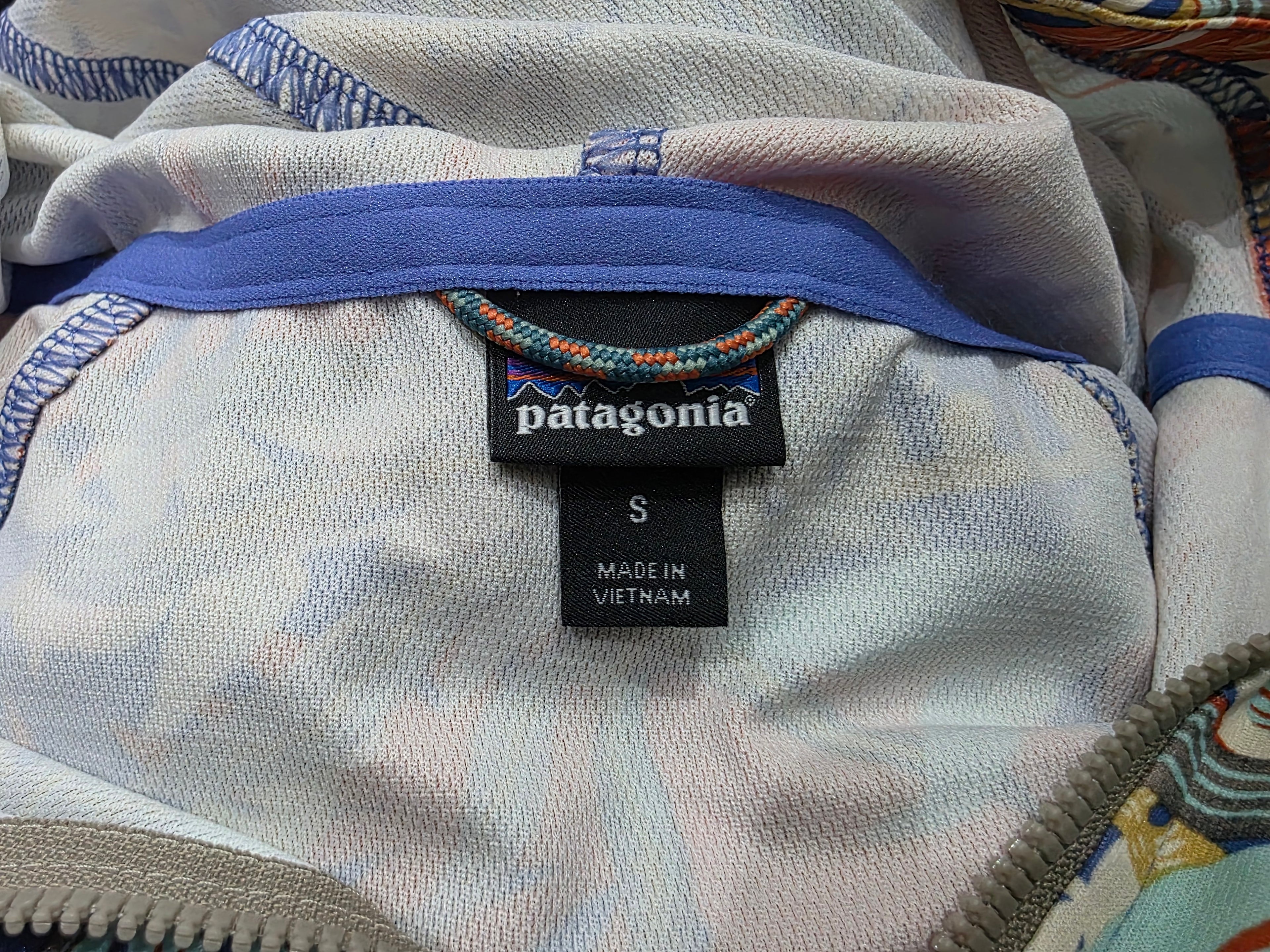 Chamarra Ligera Patagonia De Mujer Talla Chica Multicolor