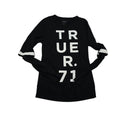 Playera True Religion De Mujer Talla Chica Gris Jaspeado
