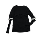 Playera True Religion De Mujer Talla Chica Gris Jaspeado