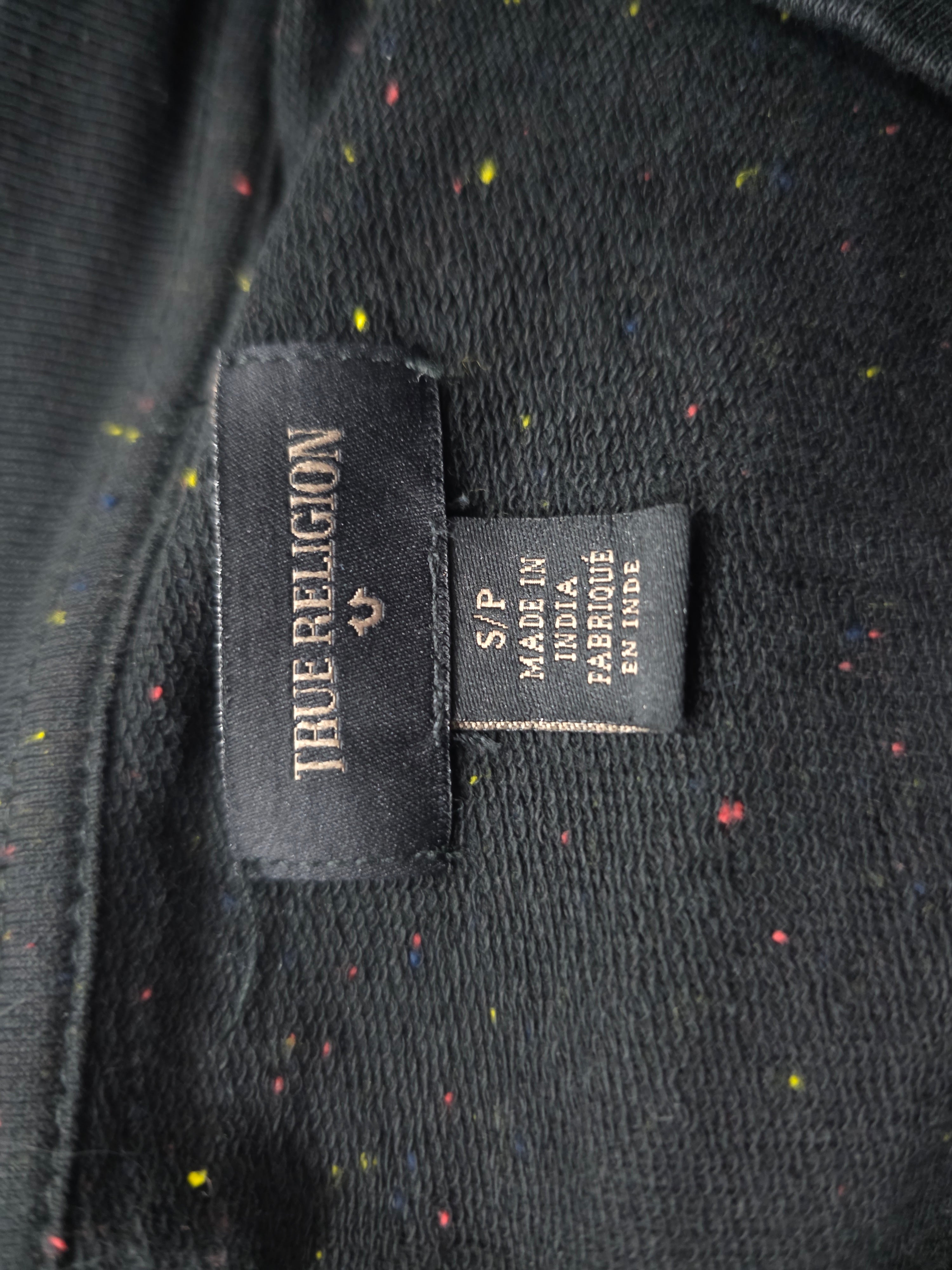 Playera True Religion De Mujer Talla Chica Gris Jaspeado
