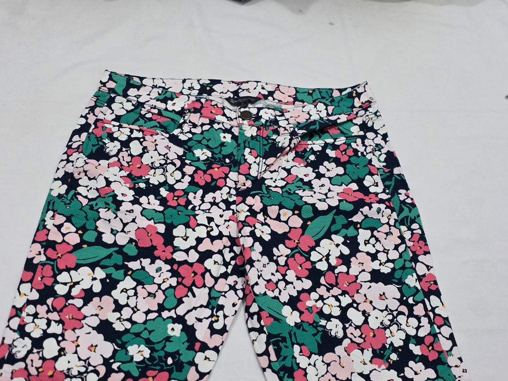 Pantalon Floreado Brooks Brothers De Mujer Talla 6