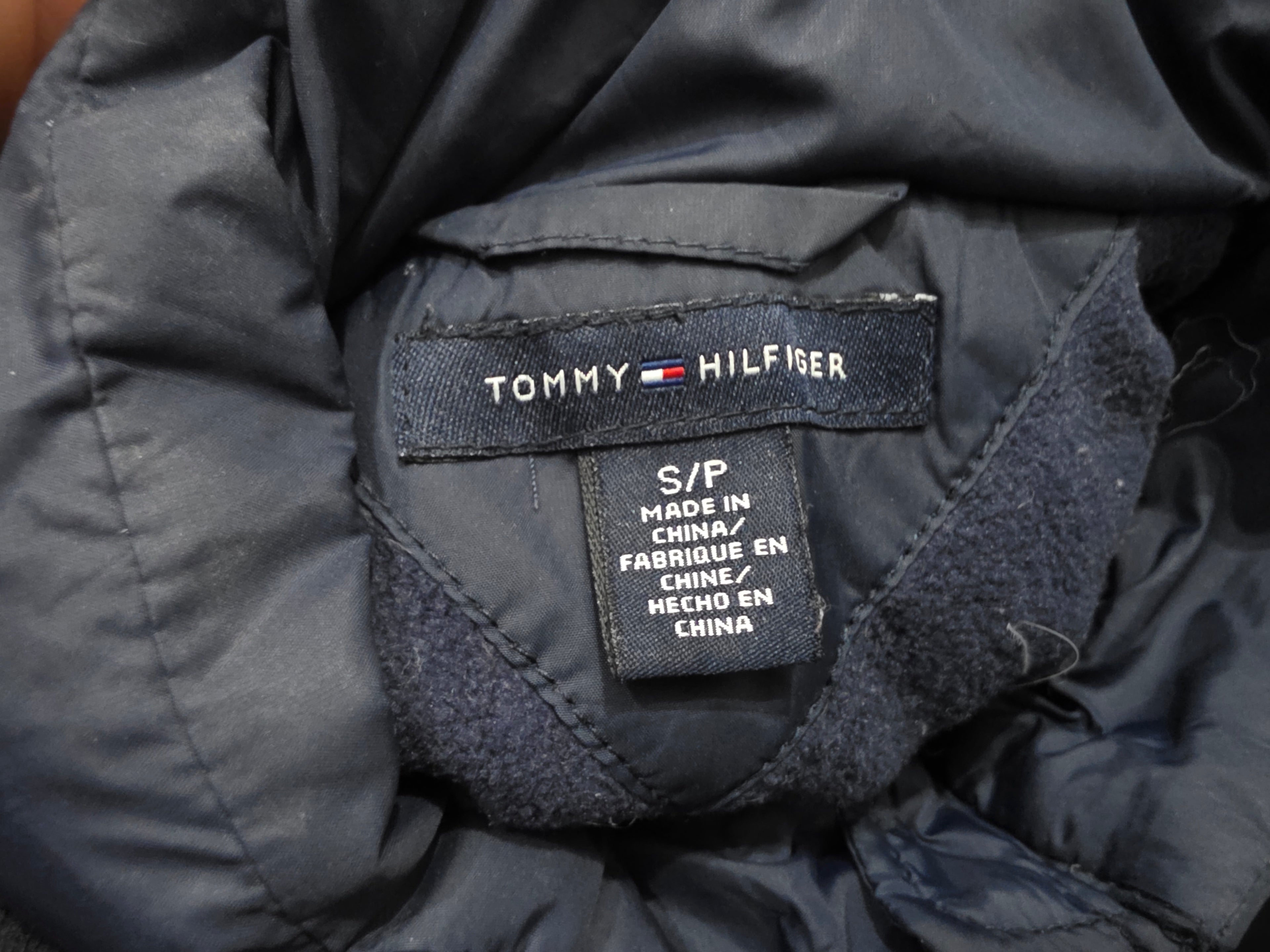 Chaleco Capitonado Tommy Hilfiger Mujer Chica Azul Marino