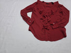 Blusa Ralph Lauren De Mujer Talla Chica Coral Oscuro