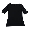 Playera Ralph Lauren Black Mujer Tal Chica Negro Manga Corta