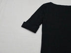 Playera Ralph Lauren Black Mujer Tal Chica Negro Manga Corta