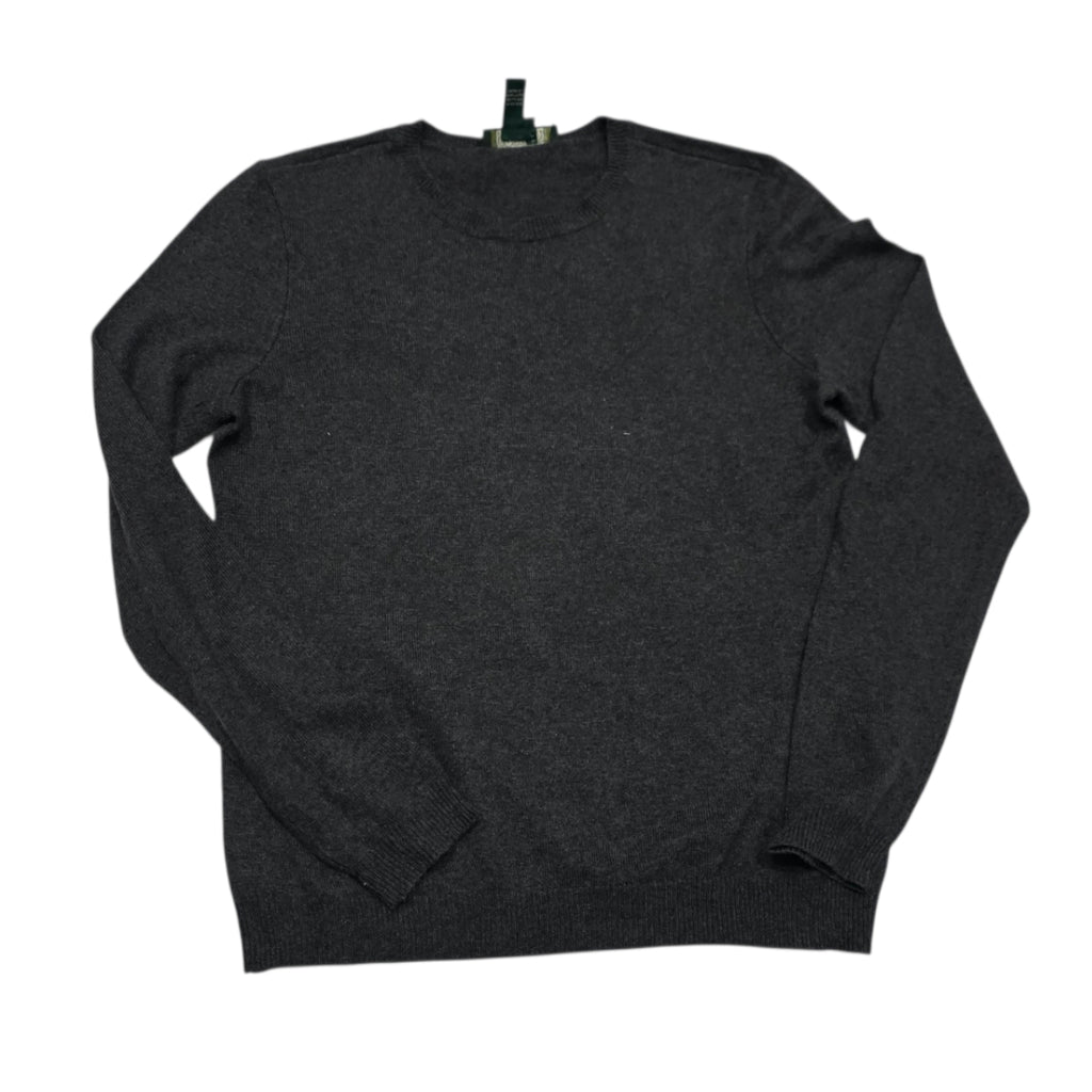 Sueter Ralph Lauren Mediana De Mujer Color Gris Oscuro