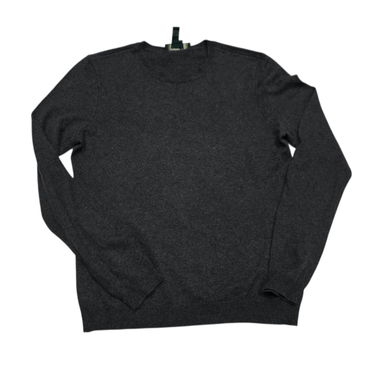 Sueter Ralph Lauren Mediana De Mujer Color Gris Oscuro