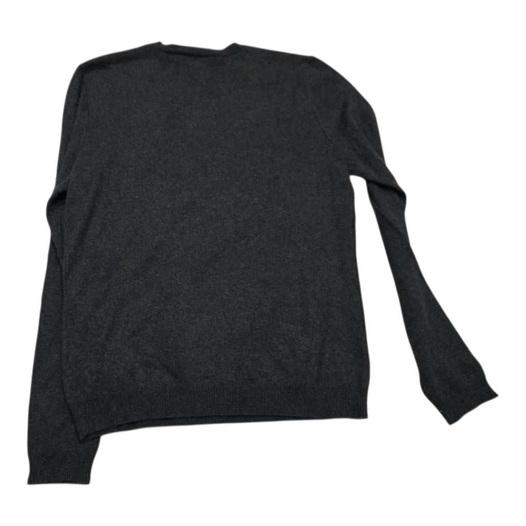 Sueter Ralph Lauren Mediana De Mujer Color Gris Oscuro