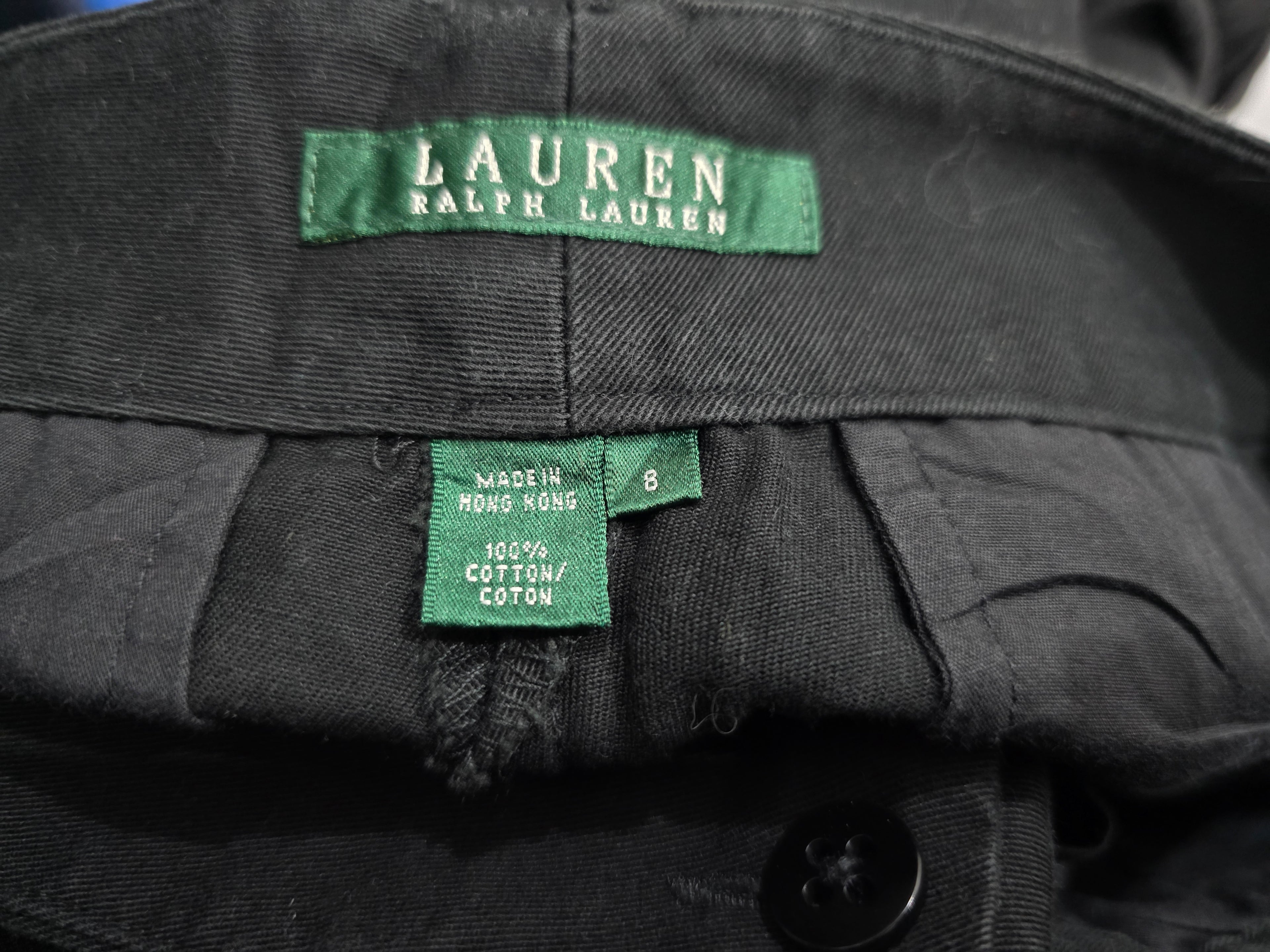 Short Ralph Lauren De Mujer Talla 8 Color Negro