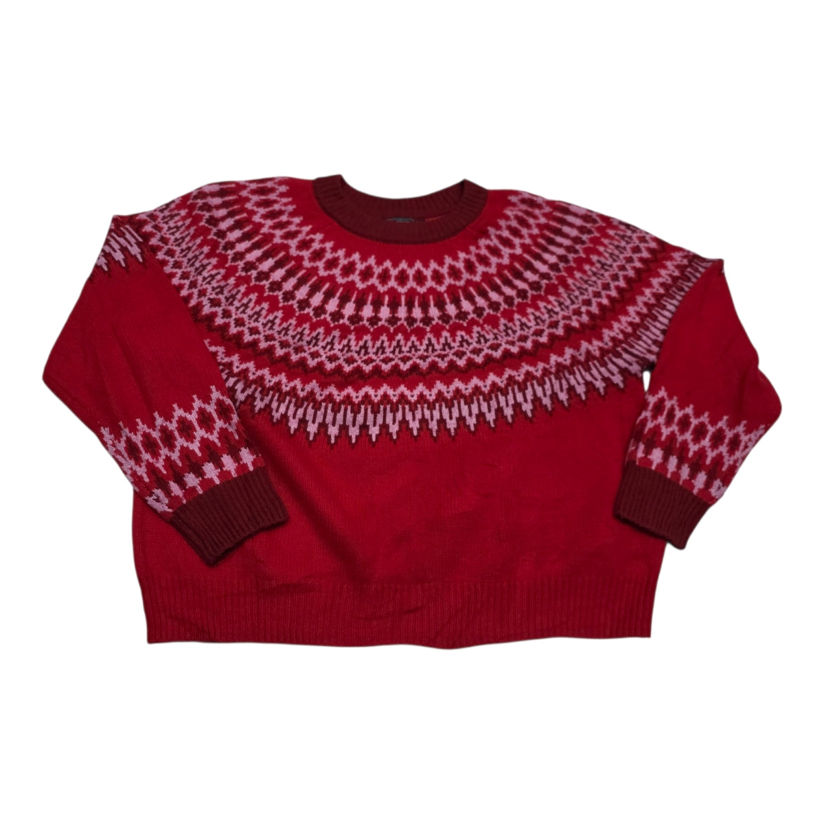 Sueter Corto Vineyard Vines Lana Color Rojo Mediano De Mujer