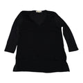 Blusa Ligera Michael Kors Mujer Tall Mediana Negra Manga 3/4