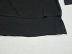 Blusa Ligera Michael Kors Mujer Tall Mediana Negra Manga 3/4