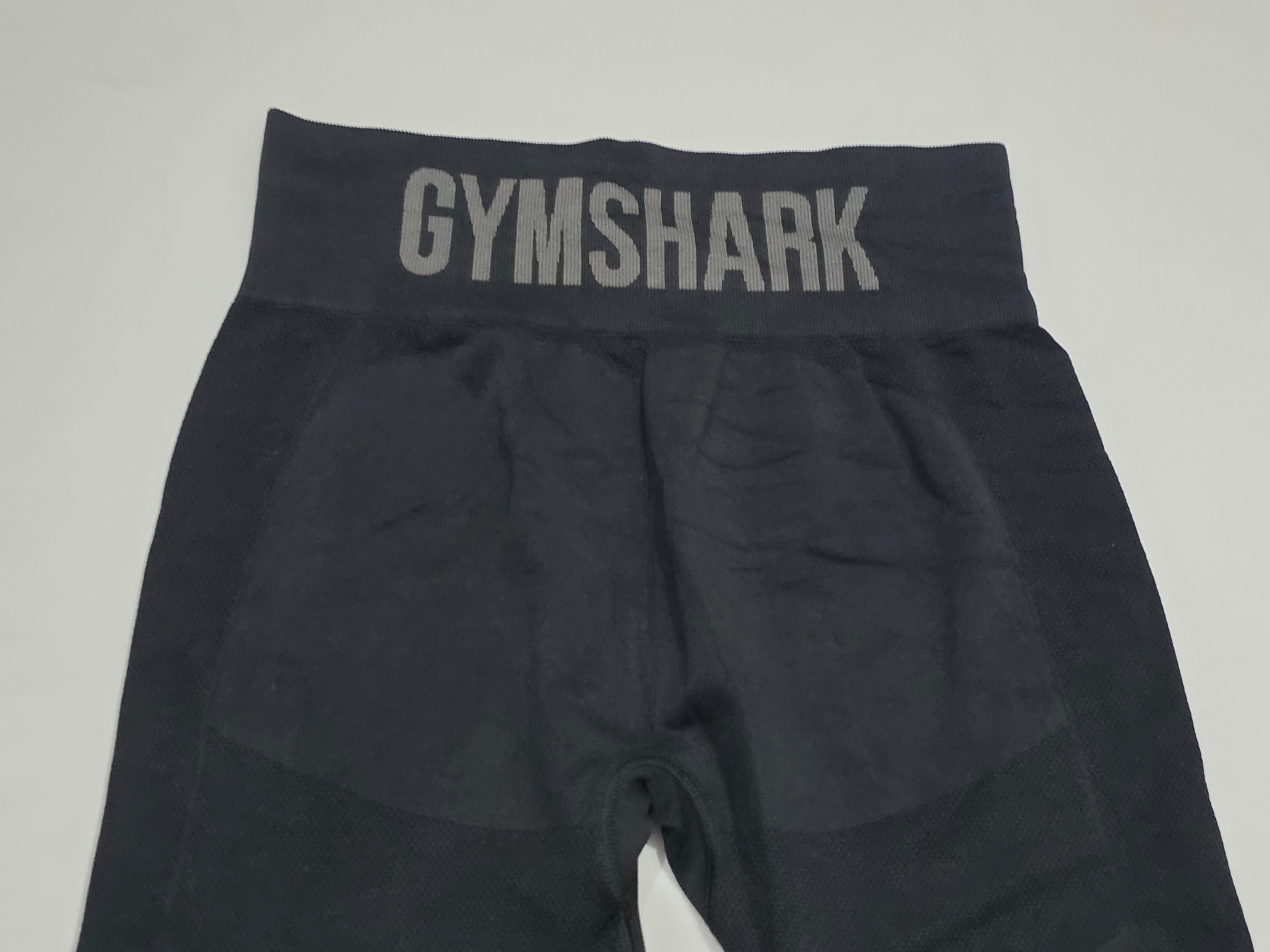 Biker Gymshark De Mujer Color Negro Talla Mediana