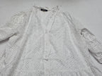 Vestido Camisero Tommy Hilfiger Encaje Blanco Tall 12 Mujer