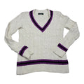 Sueter Ralph Lauren Talla Grande Mujer Color Beige Co Morado