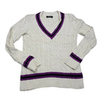 Sueter Ralph Lauren Talla Grande Mujer Color Beige Co Morado
