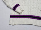 Sueter Ralph Lauren Talla Grande Mujer Color Beige Co Morado
